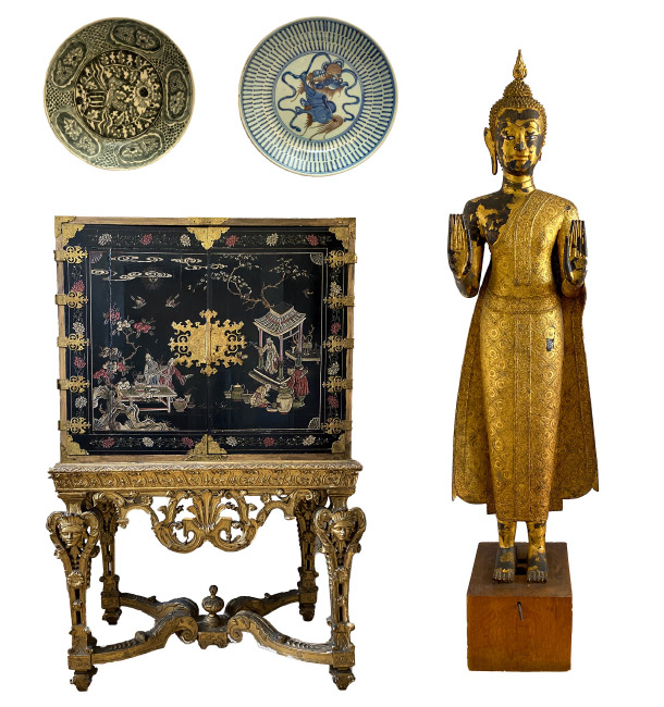 Ankauf asiatische Objekte aus Keramik, Holz, Sandstein, Silber, Jade und Marmor in Oberursel